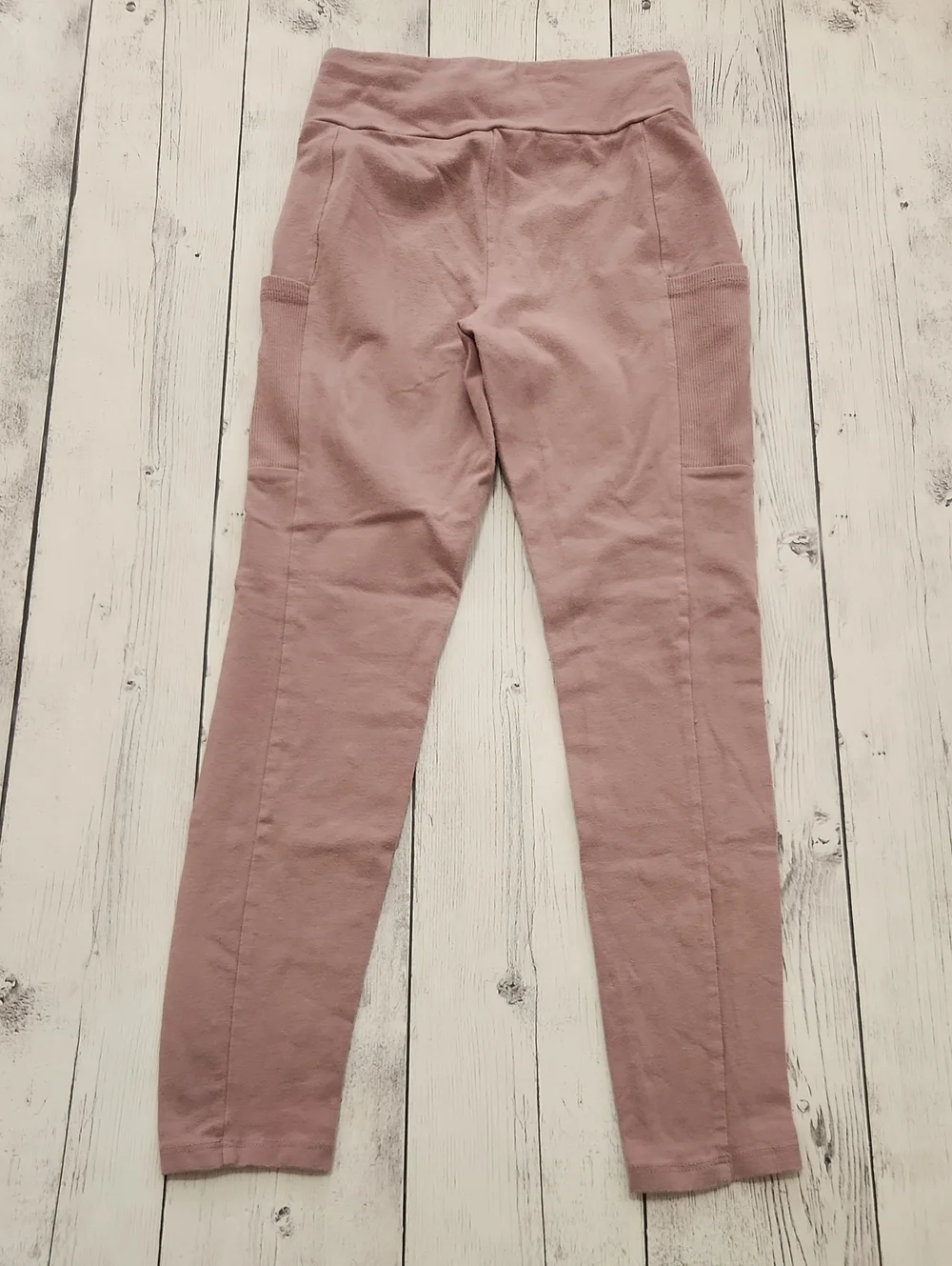 Art Class Girls Size Medium 8 Pink/light Purple Side Pockets Leggings.